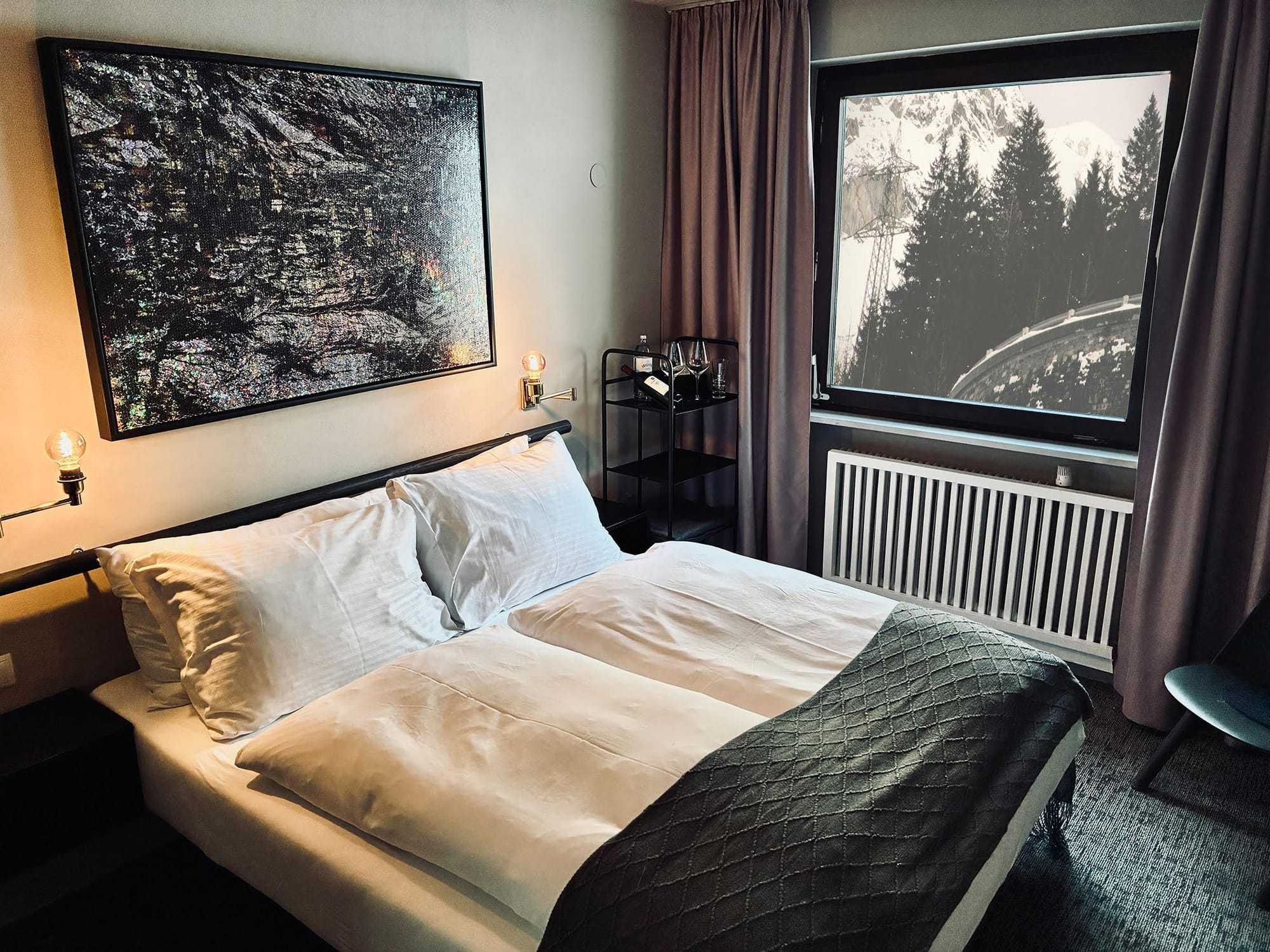 Warm room at Arlberg Motel